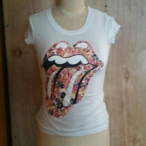 tongue out t shirt